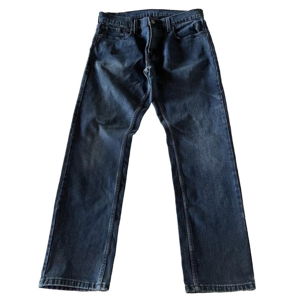 Levi’s 559 Jeans Mens 34x31 Fit Blue Dark Wash Cotton Denim 90s Outdoor Levis
